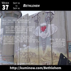 Week 37: Bethlehem Newsletter