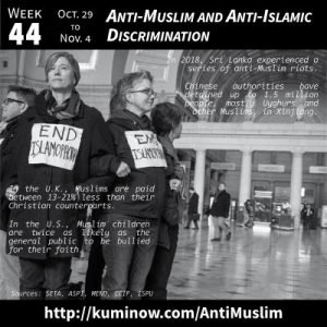 Week 44: Anti-Muslim and Anti-Islam Discrimination Newsletter