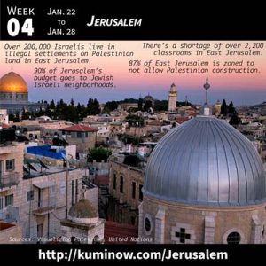 Week 4: Jerusalem Newsletter