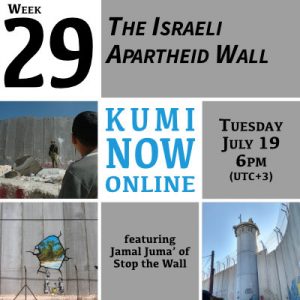 Week 29: Israeli Apartheid Wall Online Gathering