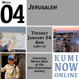 Week 4: Jerusalem Online Gathering
