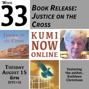 Week 33: Book Release: Justice on the Cross